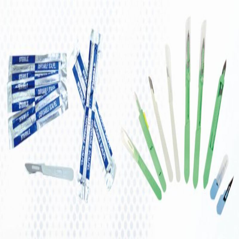 TZ9003 Disposable surgical blade with plastic handle